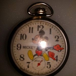Mickey Mouse Pocket watch wind up